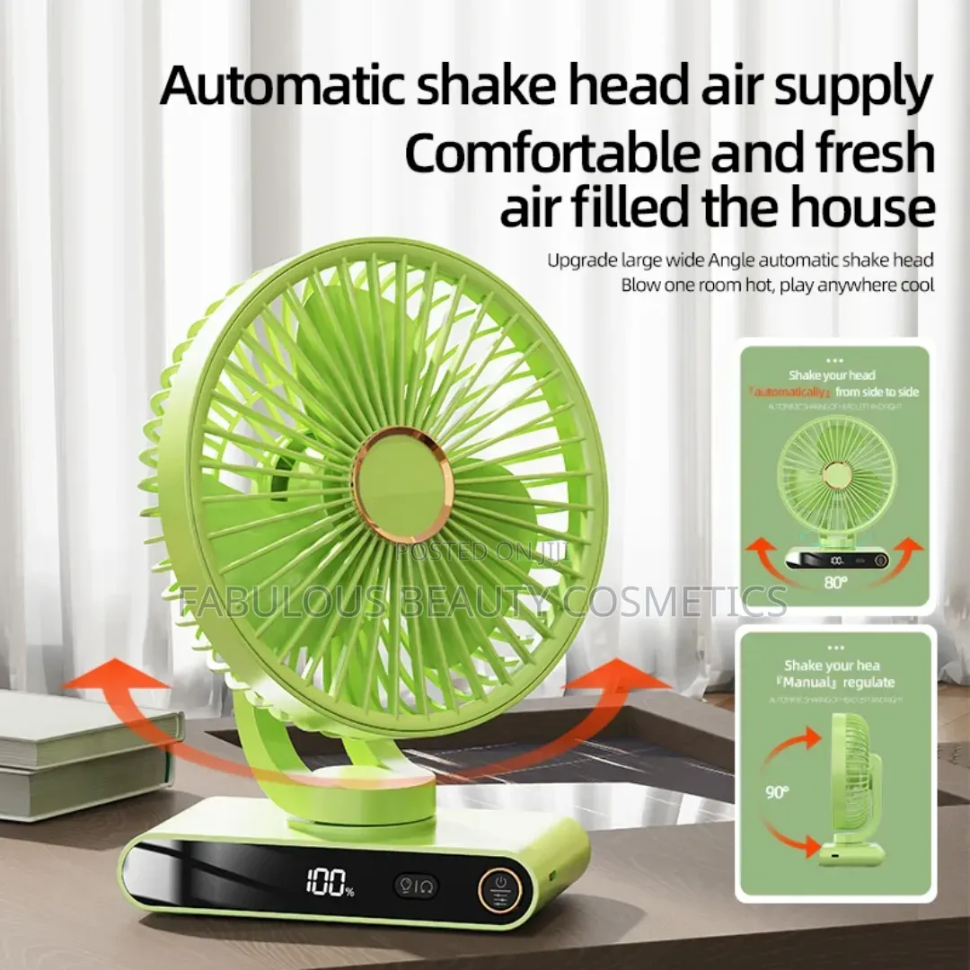 Generic Wall Mount Desktop Cooling Fan Dual Placement
