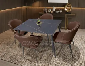 Premium Modern 4-Chair Dining Set