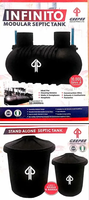 Geepee Surface Septic Tank 10,000litres. Whatsapp Us