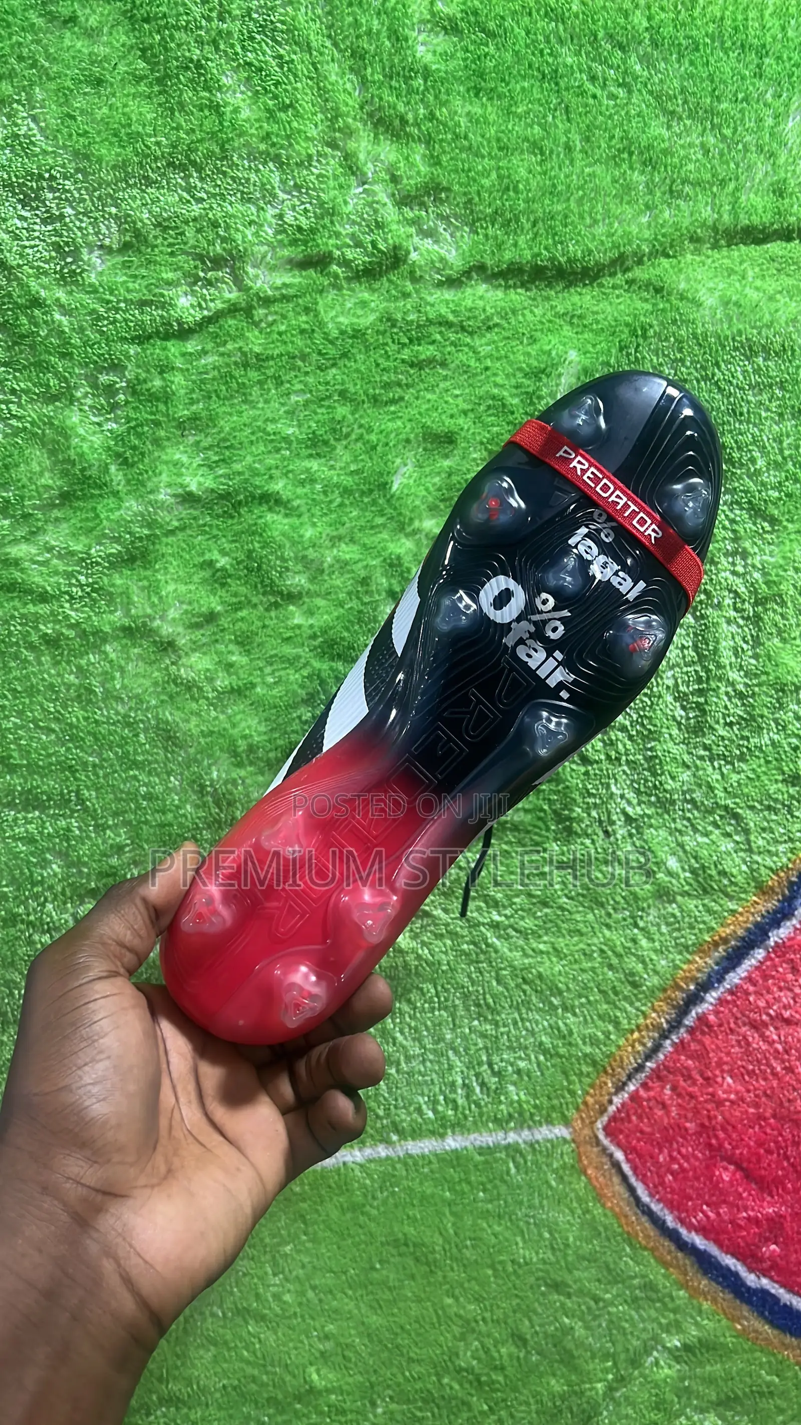 Red Predator Football Boots