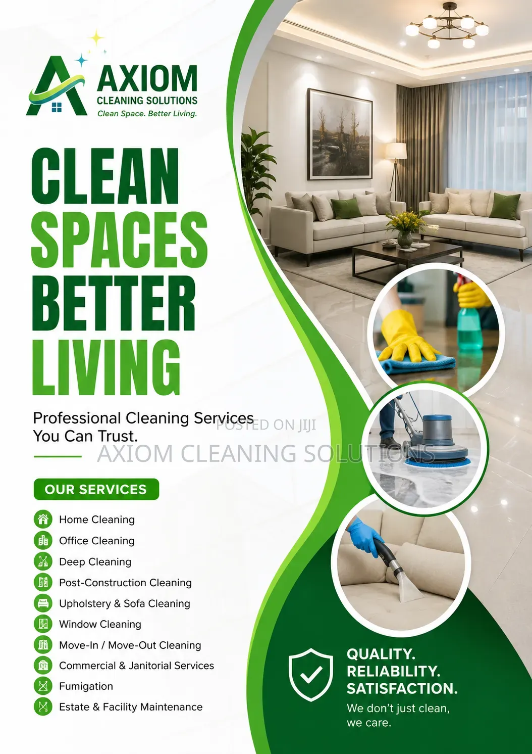 Axiom Cleanings Solutions
