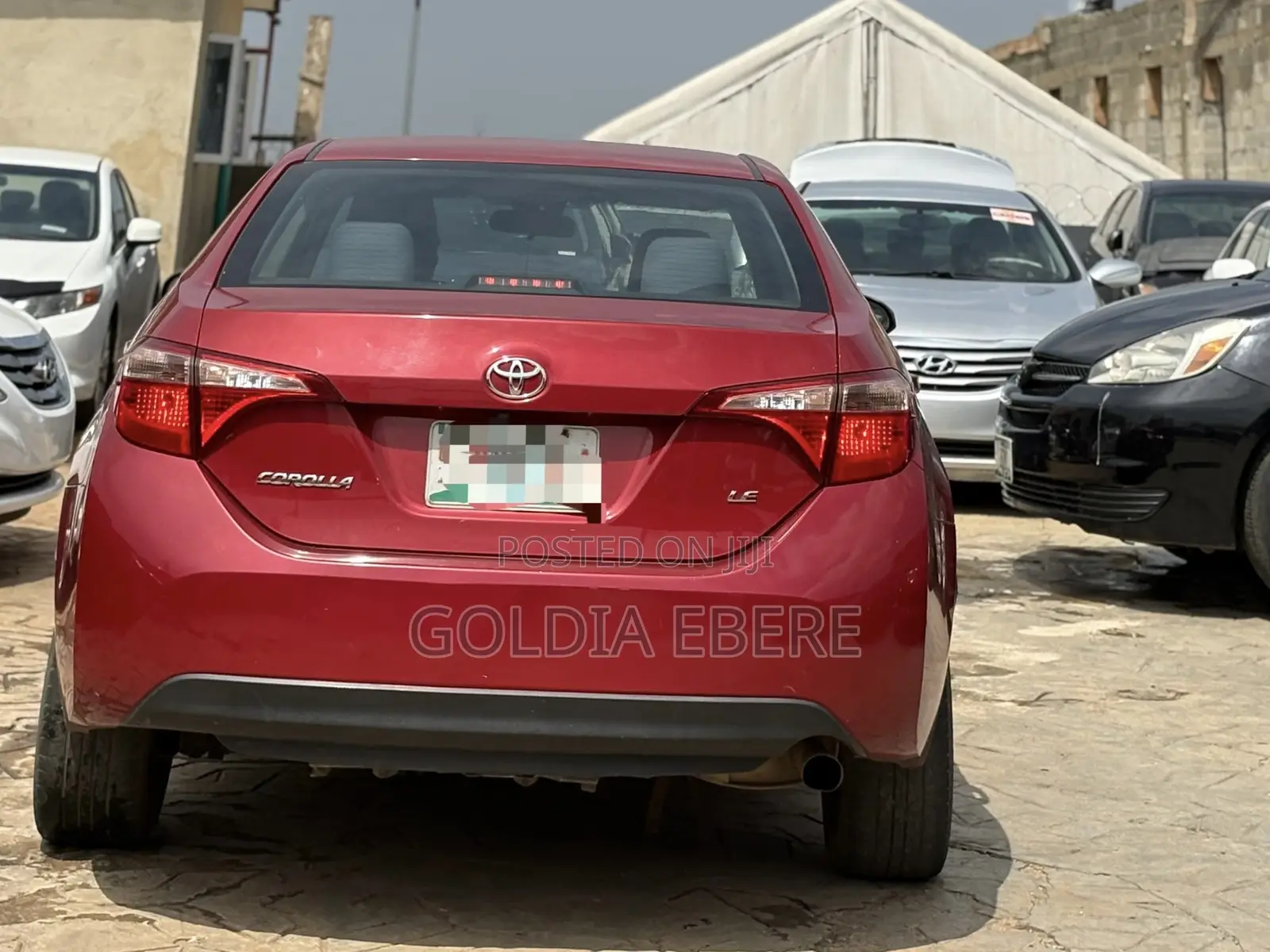 Toyota Corolla 2019 Red