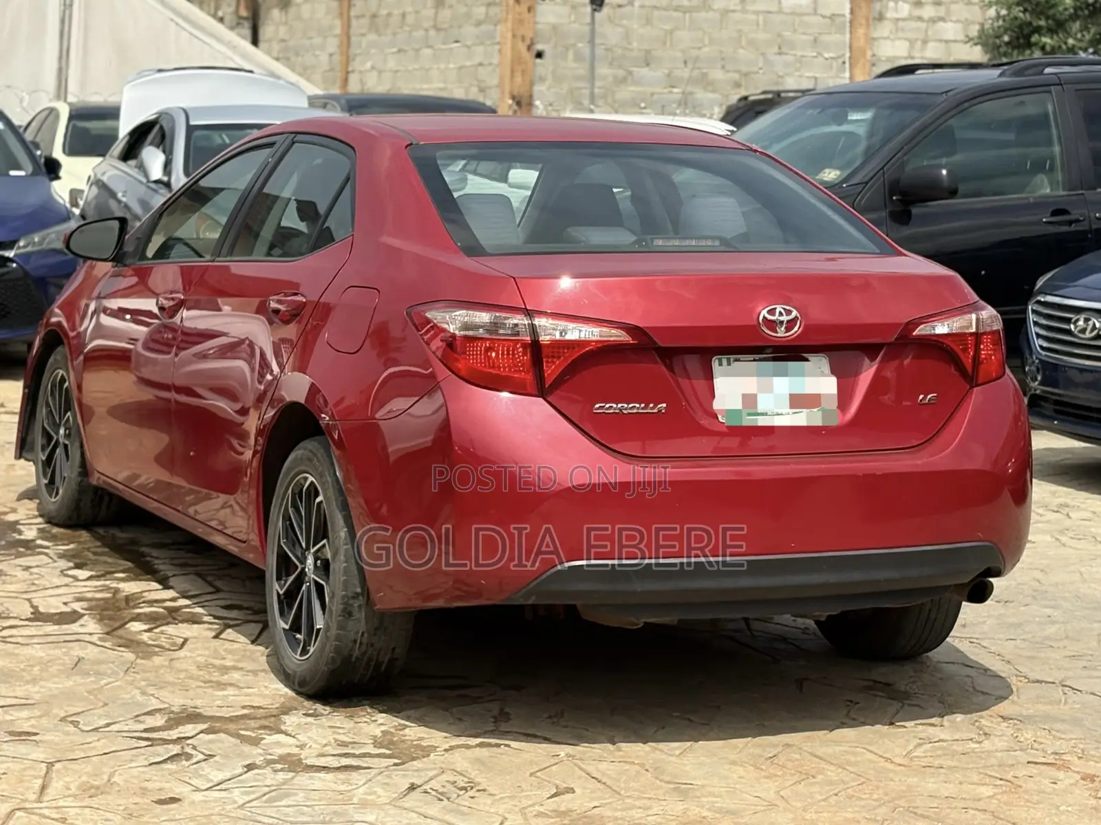 Toyota Corolla 2019 Red