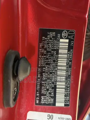 Toyota Corolla 2019 Red