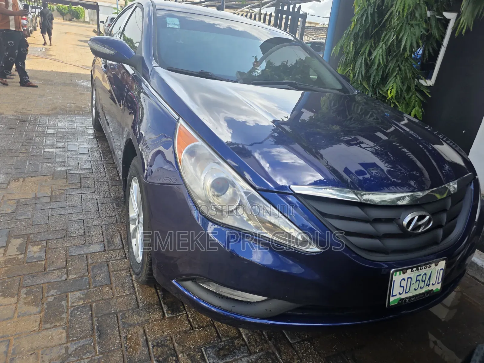 Hyundai Sonata 2013 Blue