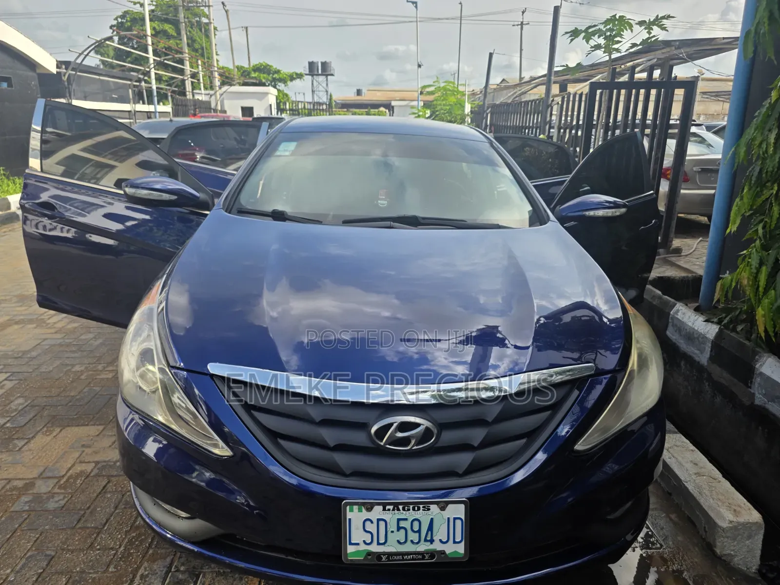 Hyundai Sonata 2013 Blue