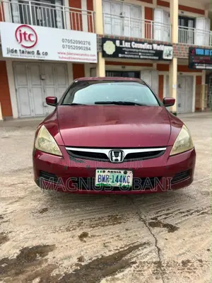 Honda Accord 2.0 Comfort Automatic 2006 Red