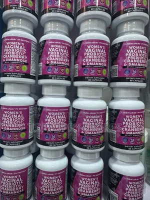 Women's Vaginal Probiotic+Prebiotic Cranberry Dmannose Supplement