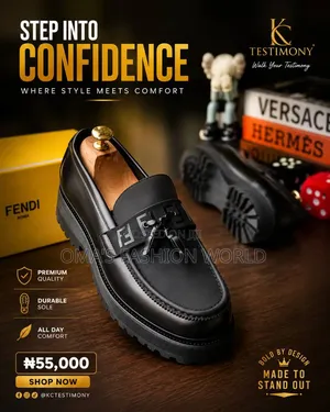 Luxury on Your Feet. Premium Shoes Available in Store Now. 