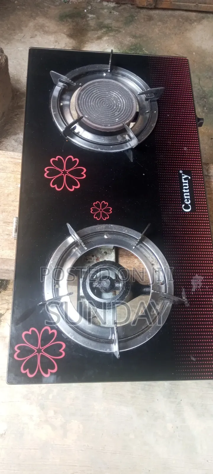 Table Burner Gas