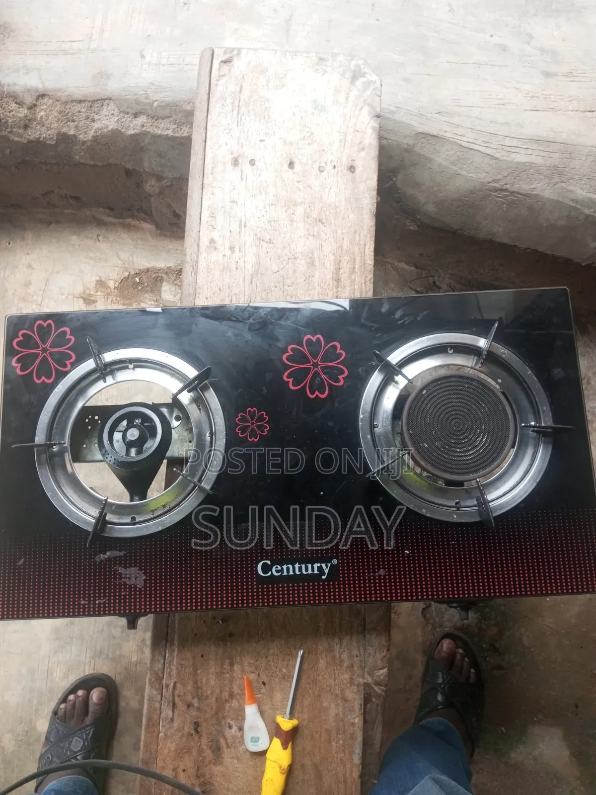 Table Burner Gas