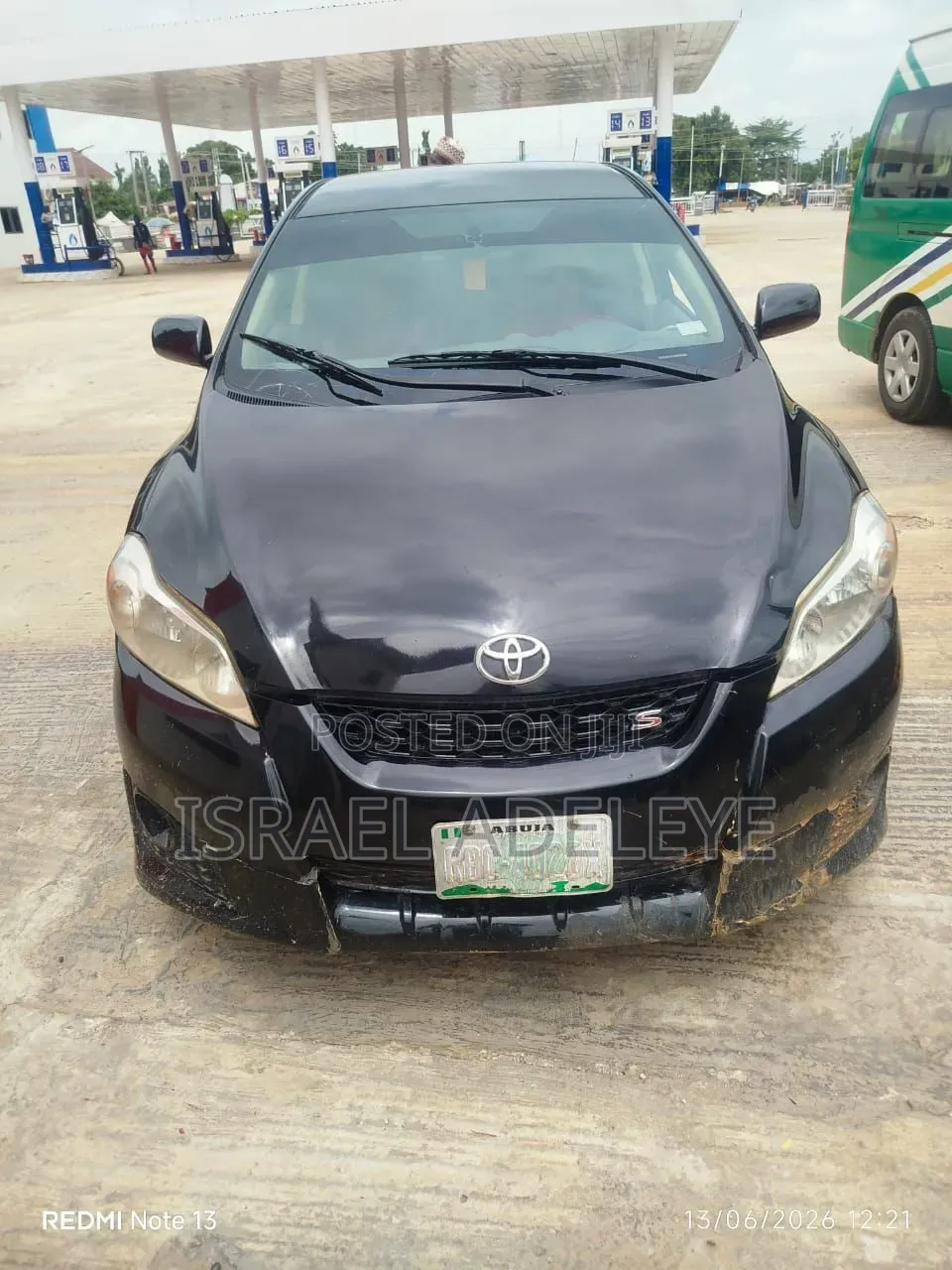 Toyota Matrix 2008 Black