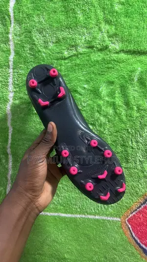 Nasonic Black Football Cleats