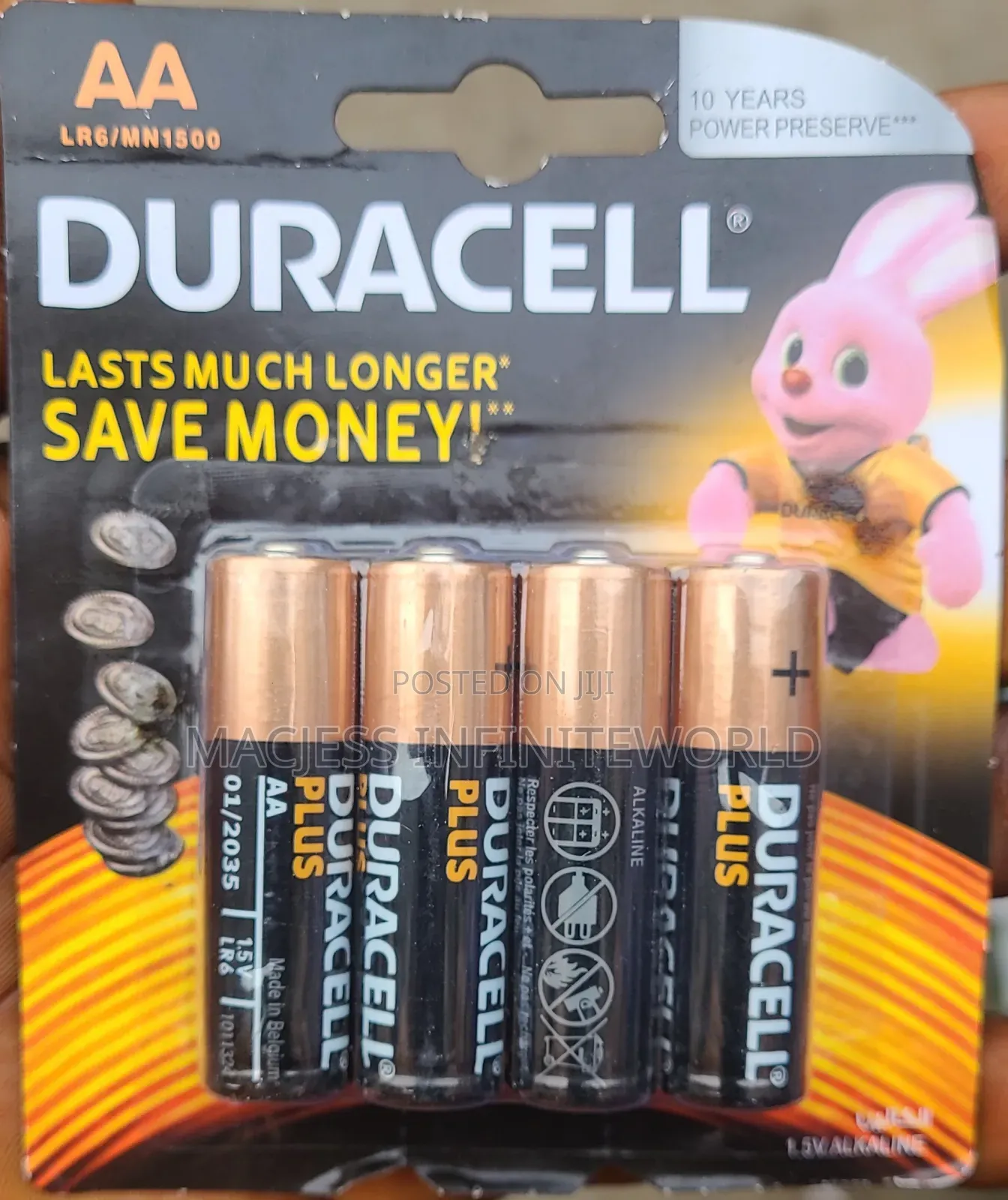 Everlasting Duracell Battery