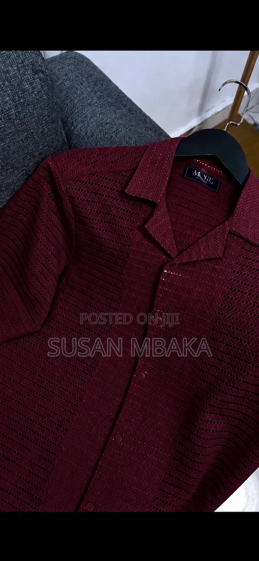 Men Net Shirts