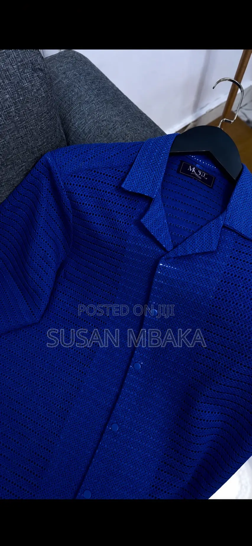 Men Net Shirts