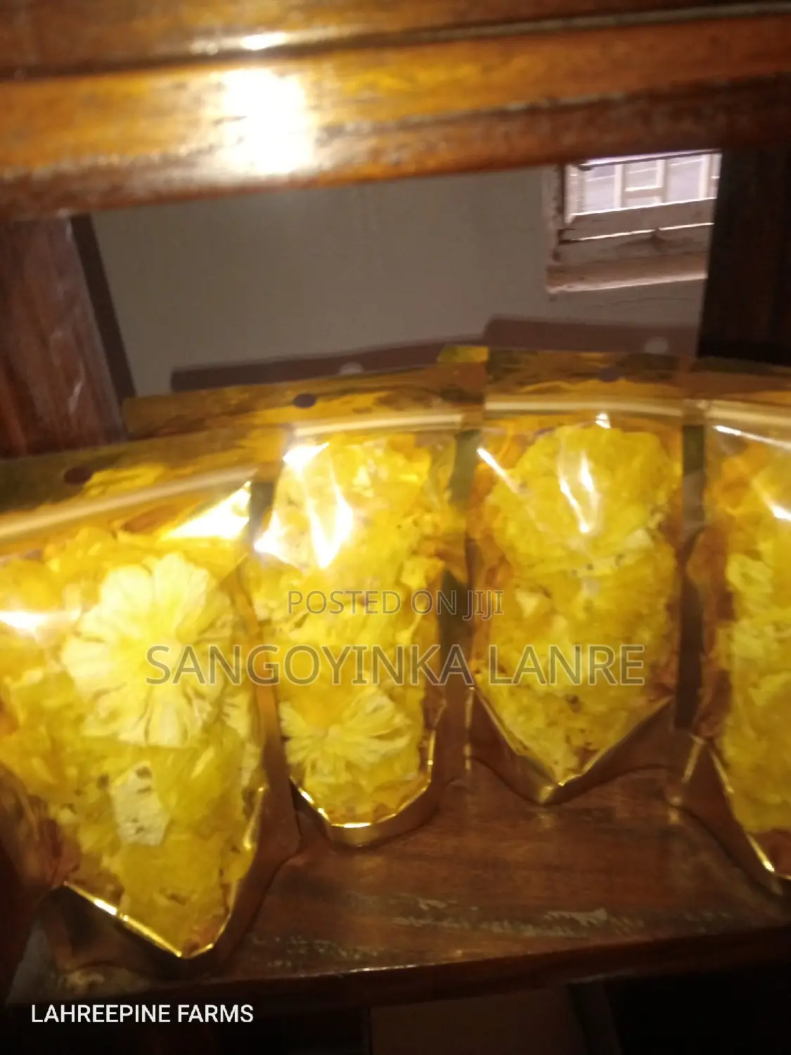 Healthy Snack (Dried Pineapple)