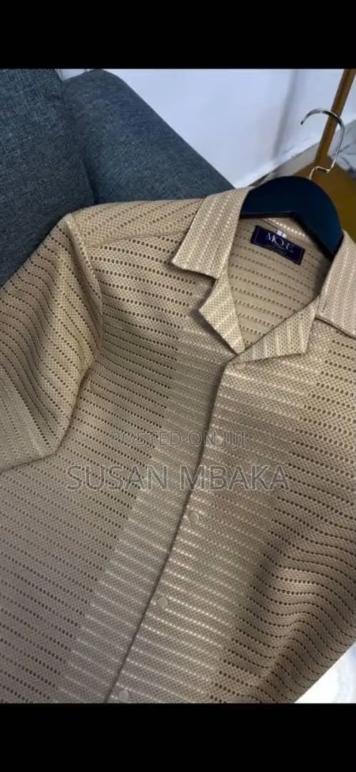 Men Net Shirts