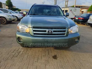 Toyota Highlander 2006 Green