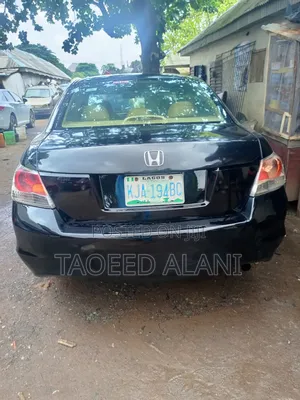 Honda Accord 2008 Black
