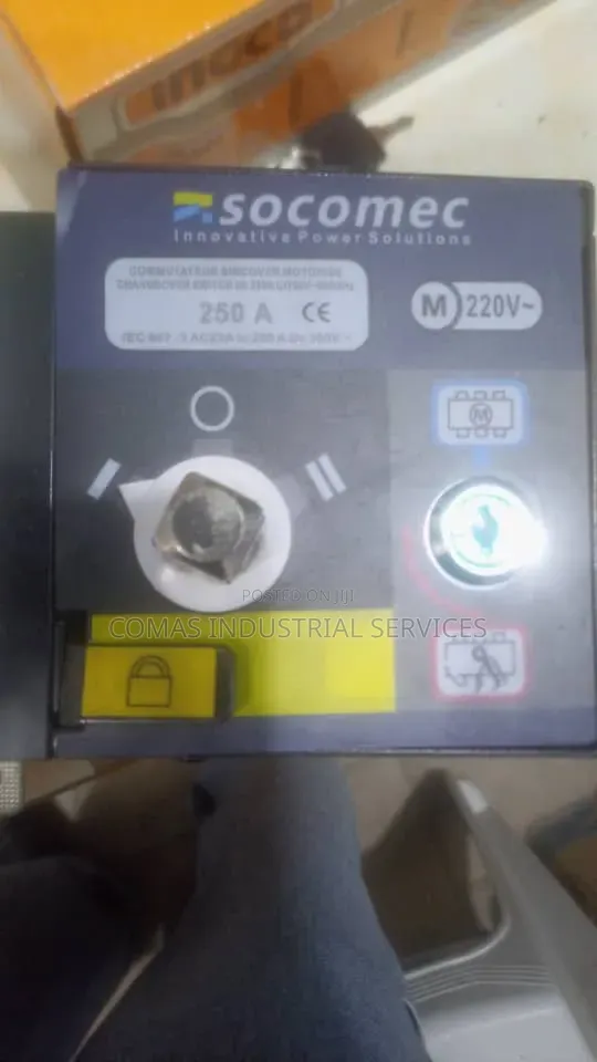 Socomec 250a 4p Automatic Changeover Switch ( Ats)