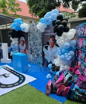 Birthday Decorations, Clowns, Mc, Stilt Men , Games and More