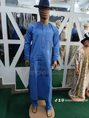 Sky Blue Kaftan