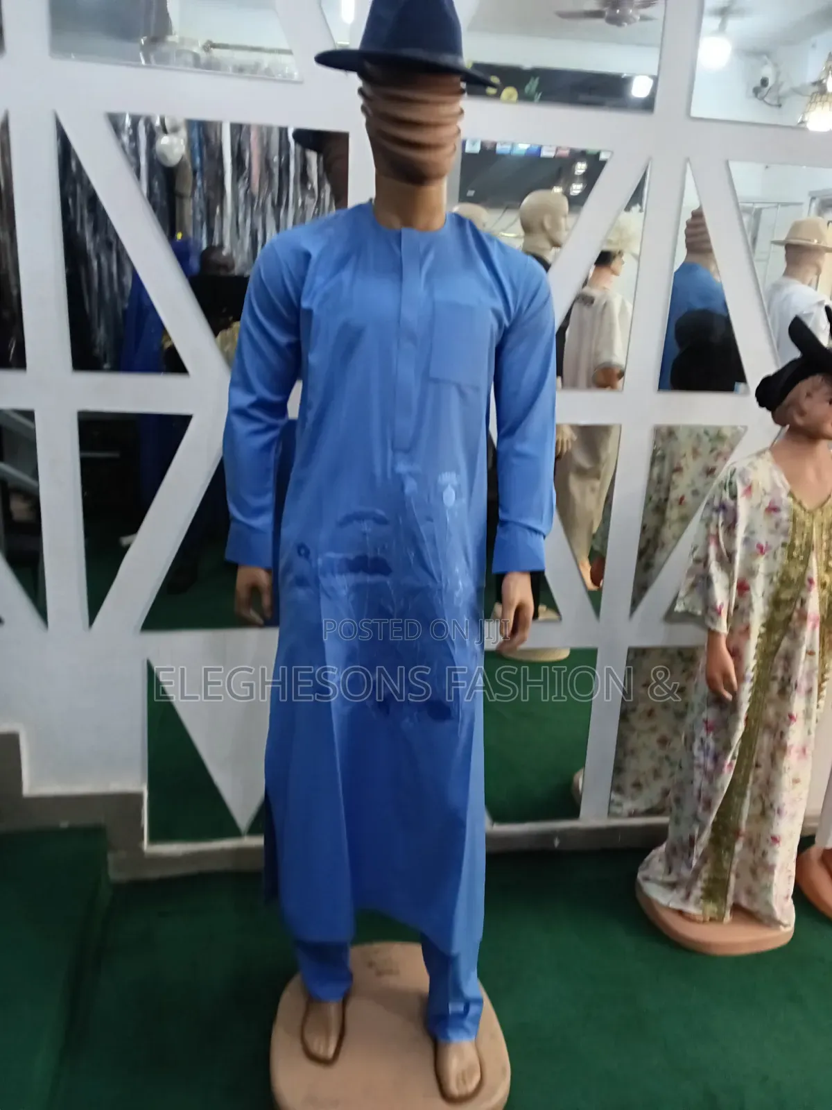 Sky Blue Kaftan