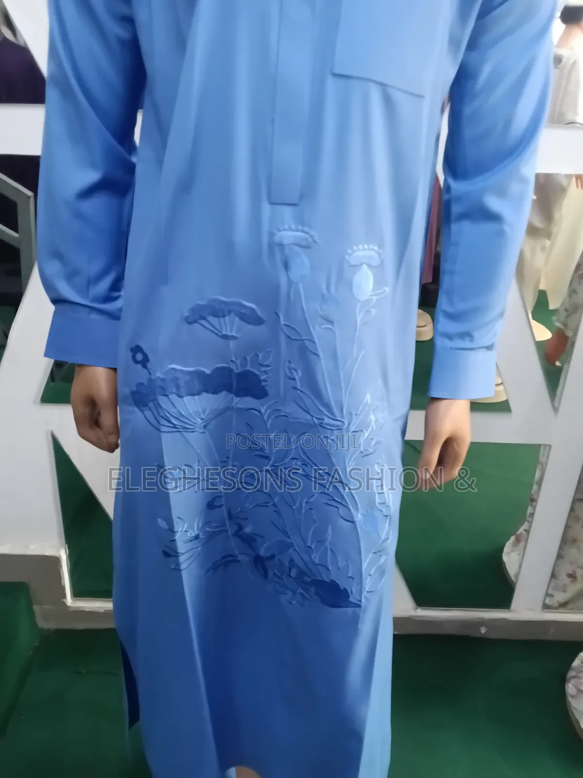 Sky Blue Kaftan