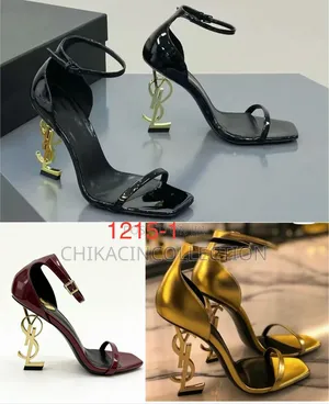 Luxe Saint Laurent Heel