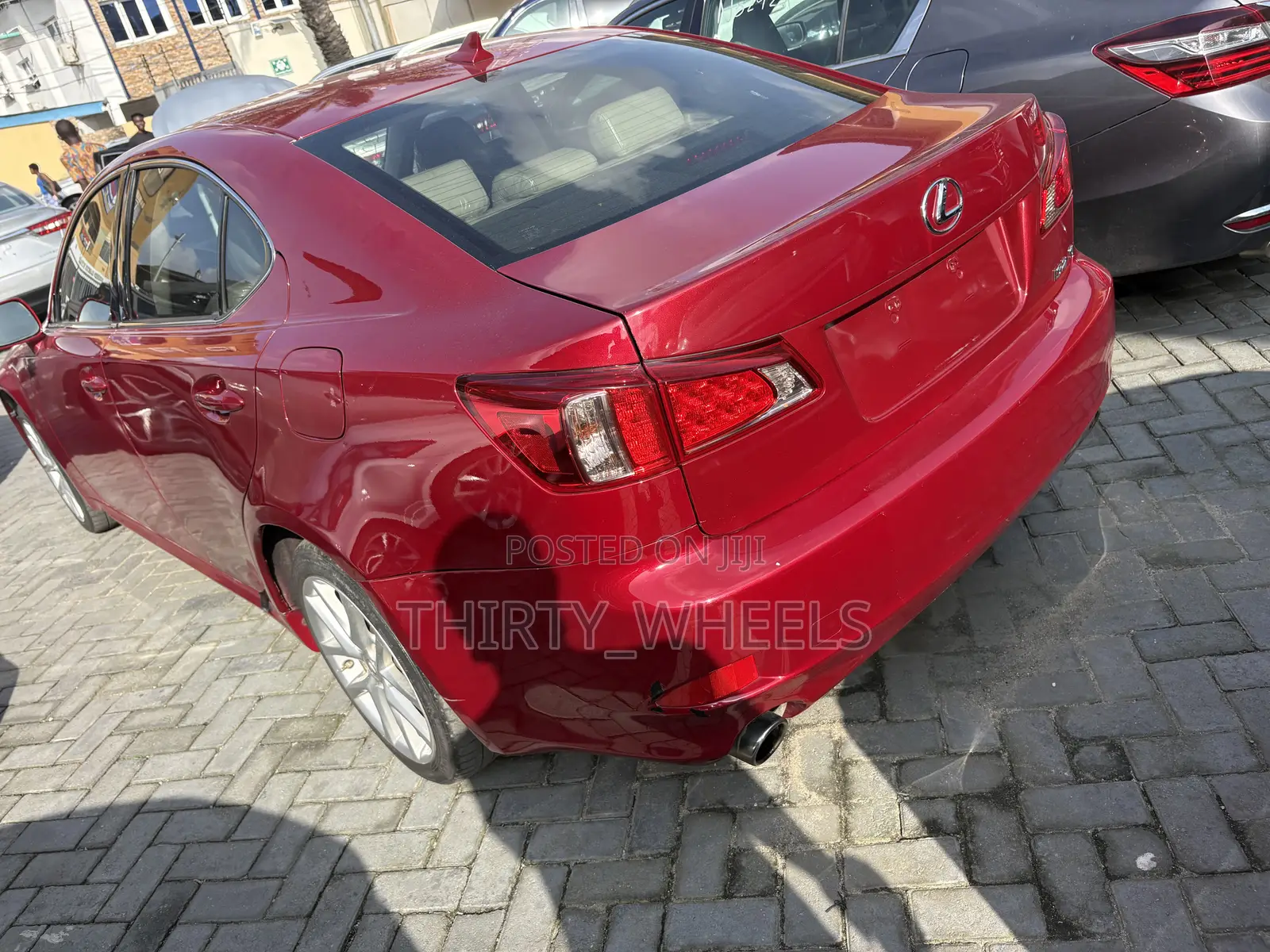 Lexus IS 2012 Red