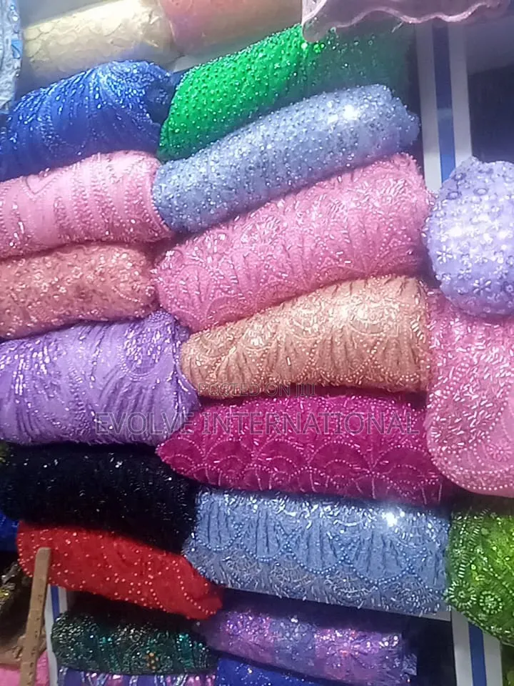 Beaded High Quality Lace