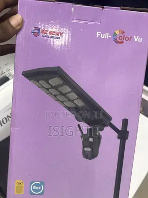 Ubox Solar Street Light With Camera