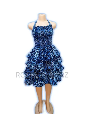 Ankara Smocking Dress
