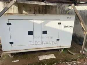 Mikano Generator (1.2 Hours of Usage) New Mikano 30 Kva