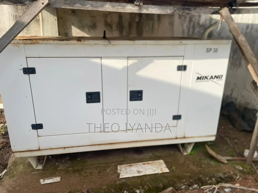 Mikano Generator (1.2 Hours of Usage) New Mikano 30 Kva