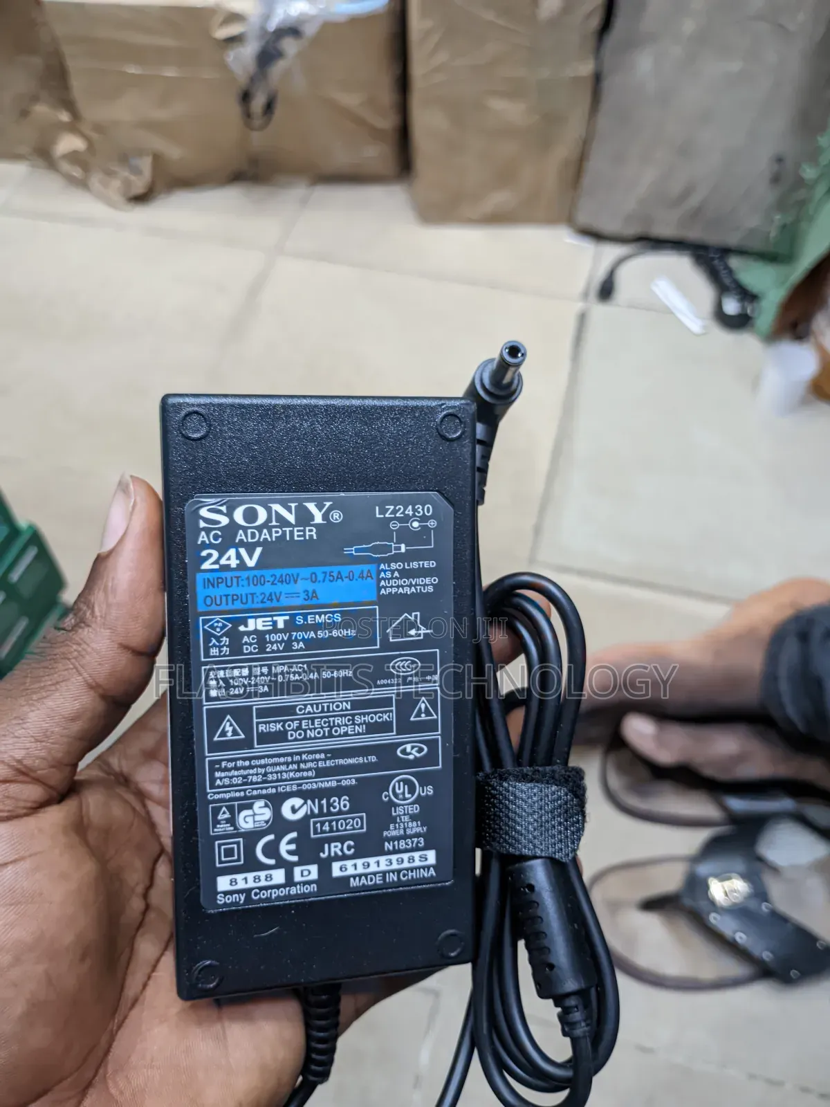 24v 3a Adapter Sony