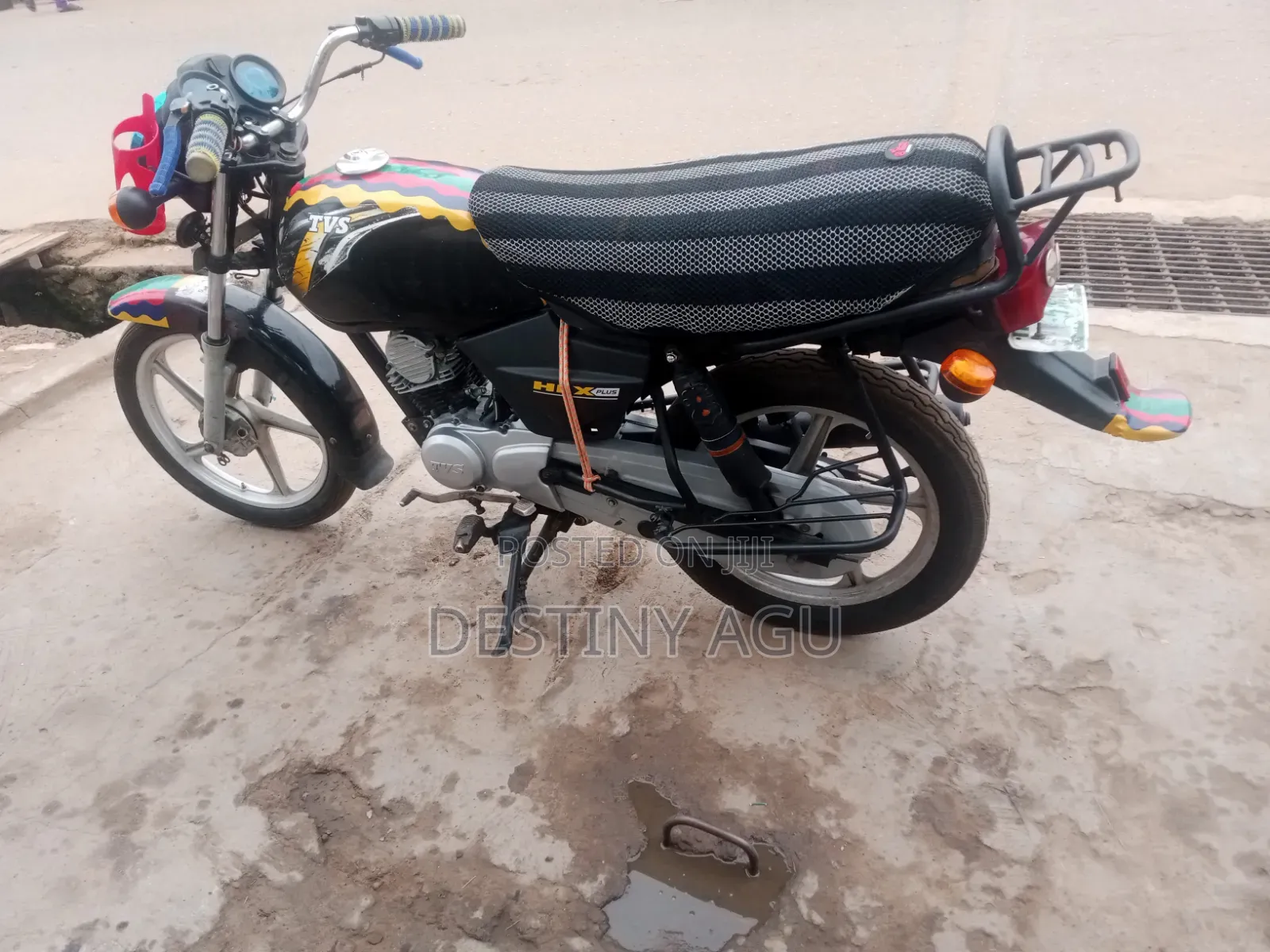 TVS HLX Plus ES 2022 Black