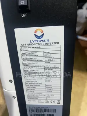 ; Lvtopsun 4kva 24v Hybrid