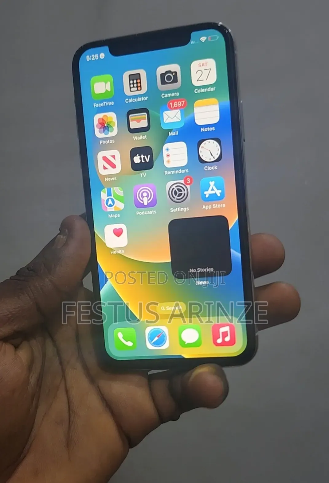 Apple iPhone X 64 GB Silver