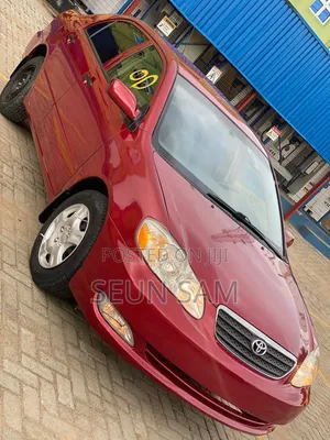 Toyota Corolla 2007 Red