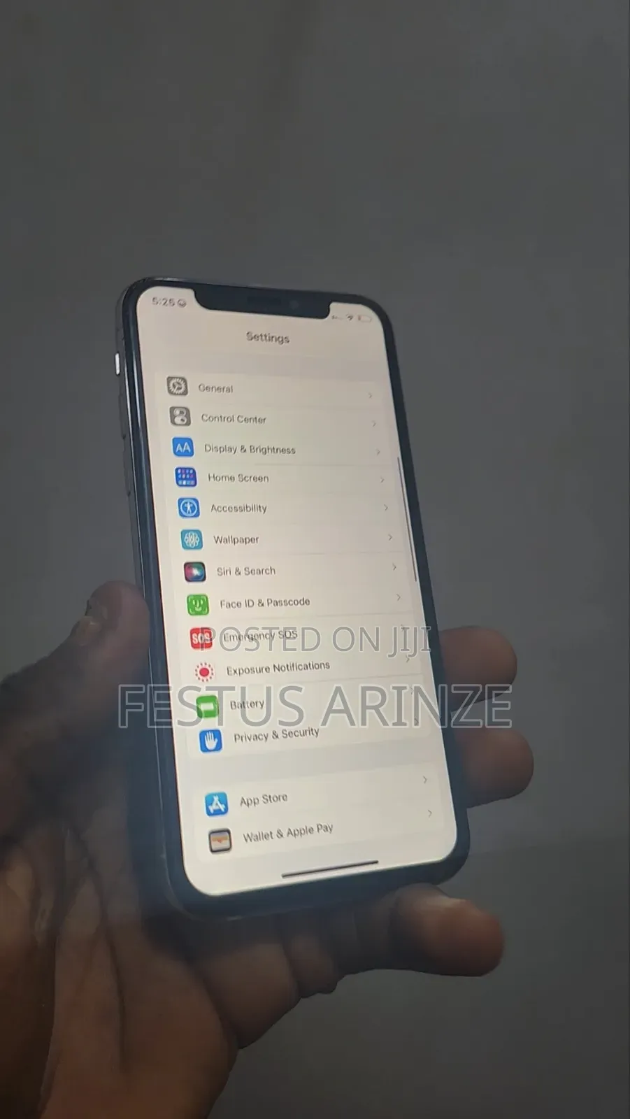Apple iPhone X 64 GB Silver
