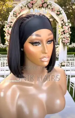 12” Band Bonestraight Wig