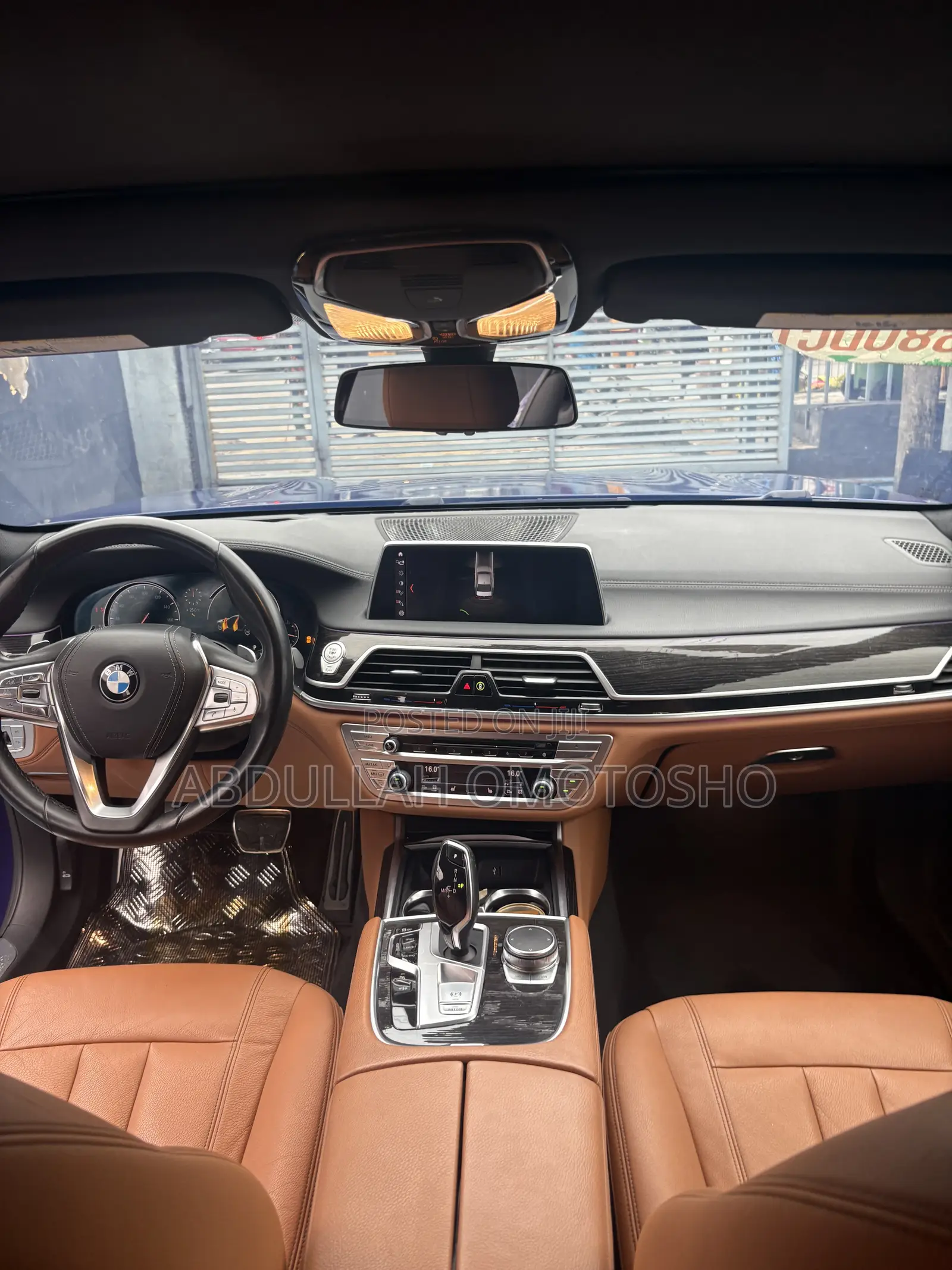 BMW 740 2018 Blue