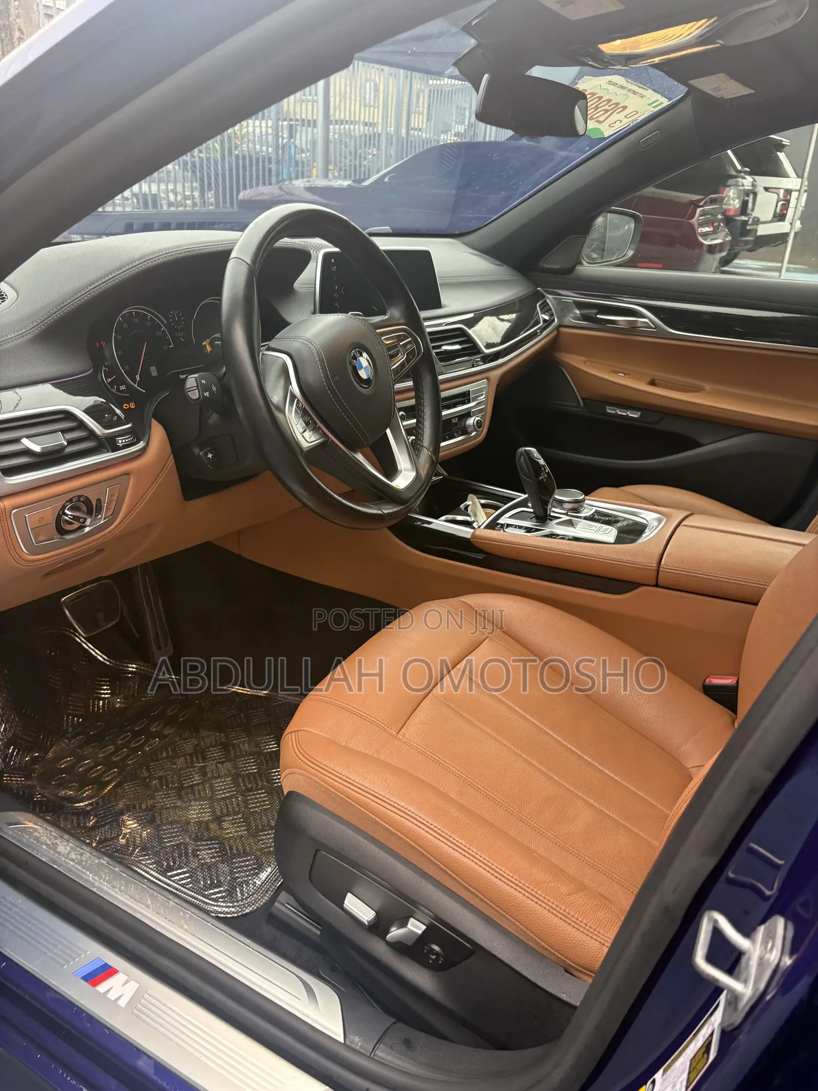BMW 740 2018 Blue