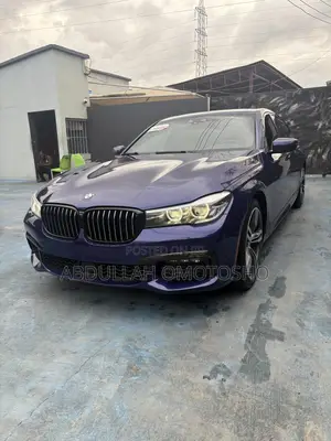BMW 740 2018 Blue