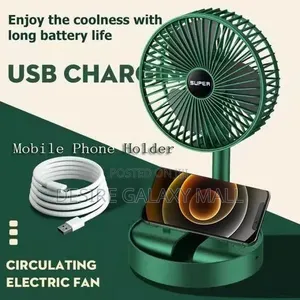 Generic Telescopic Foldable Rechargeable Mini Fan