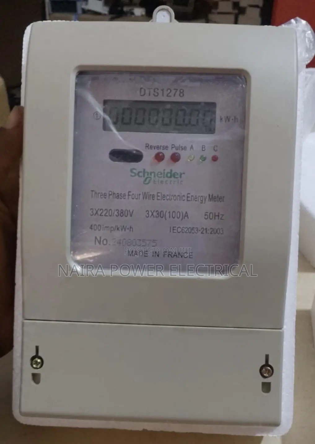 Energy Meter 3 Phase