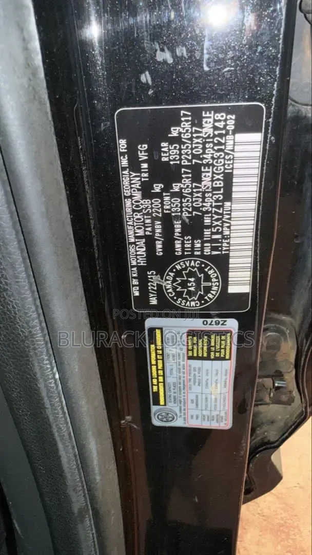 Hyundai Santa Fe 2015 Black