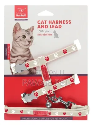 Nunbell Cat Harness and Leash Set